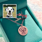 Collier Personnalisé Tête d'Animal