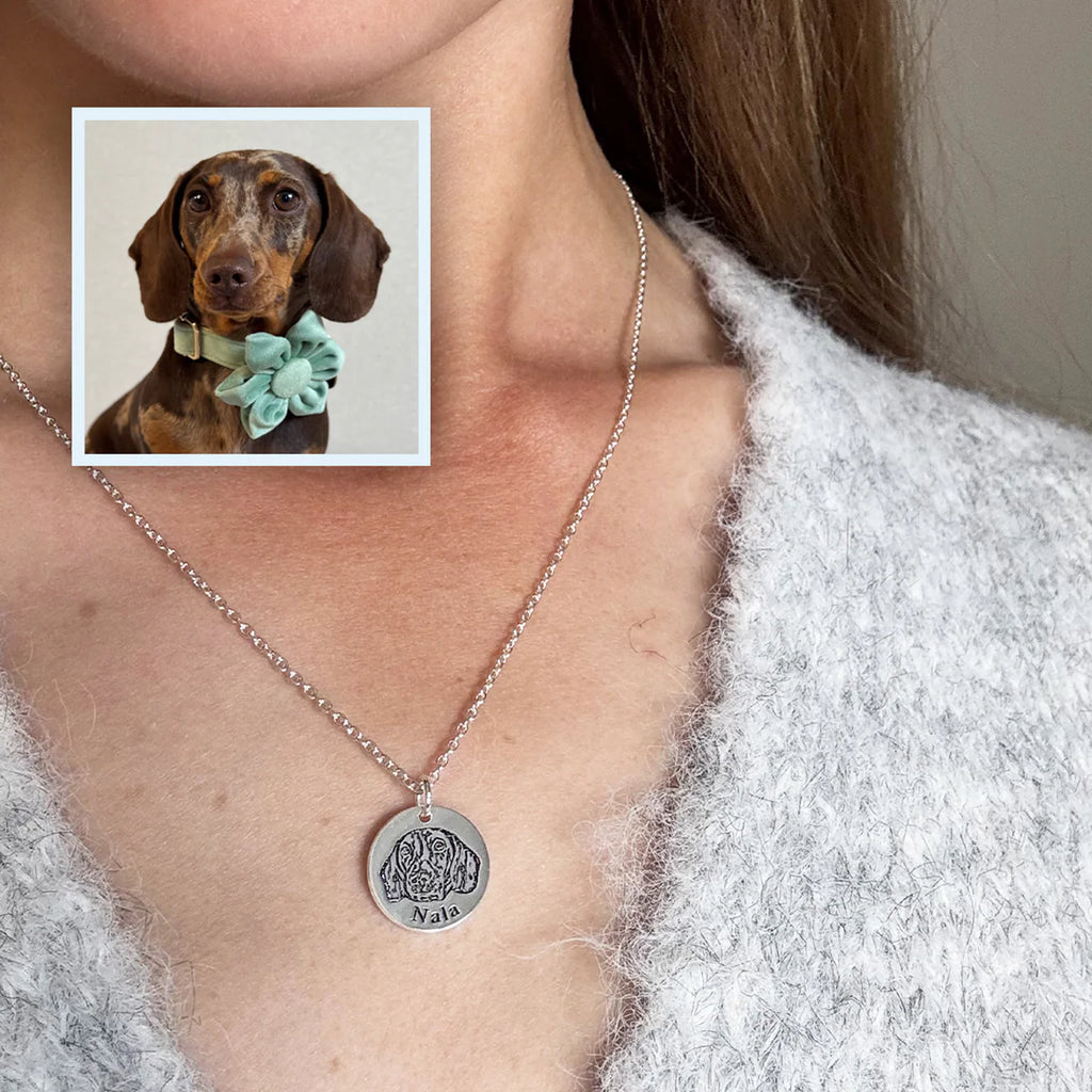 Collier Personnalisé Tête d'Animal