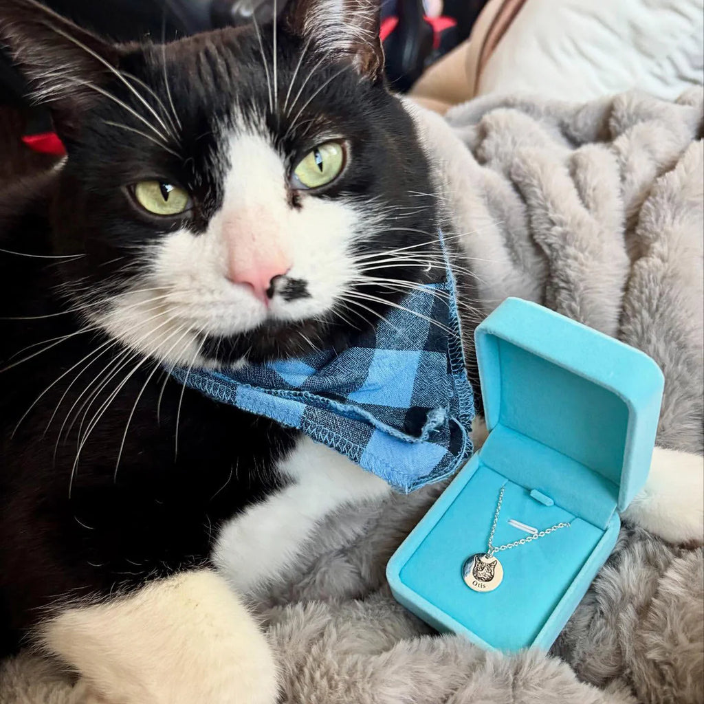 Collier Personnalisé Tête d'Animal