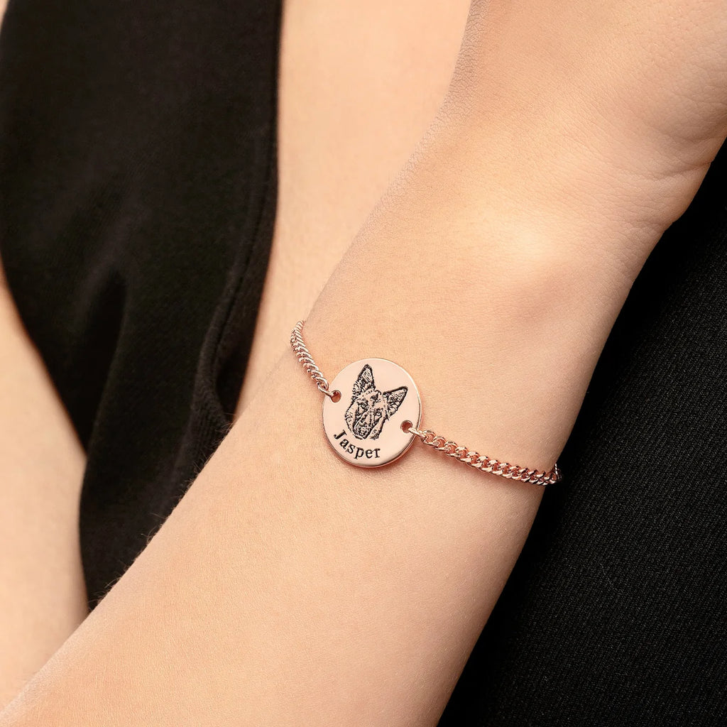 Bracelet Personnalisé Tête d'Animal