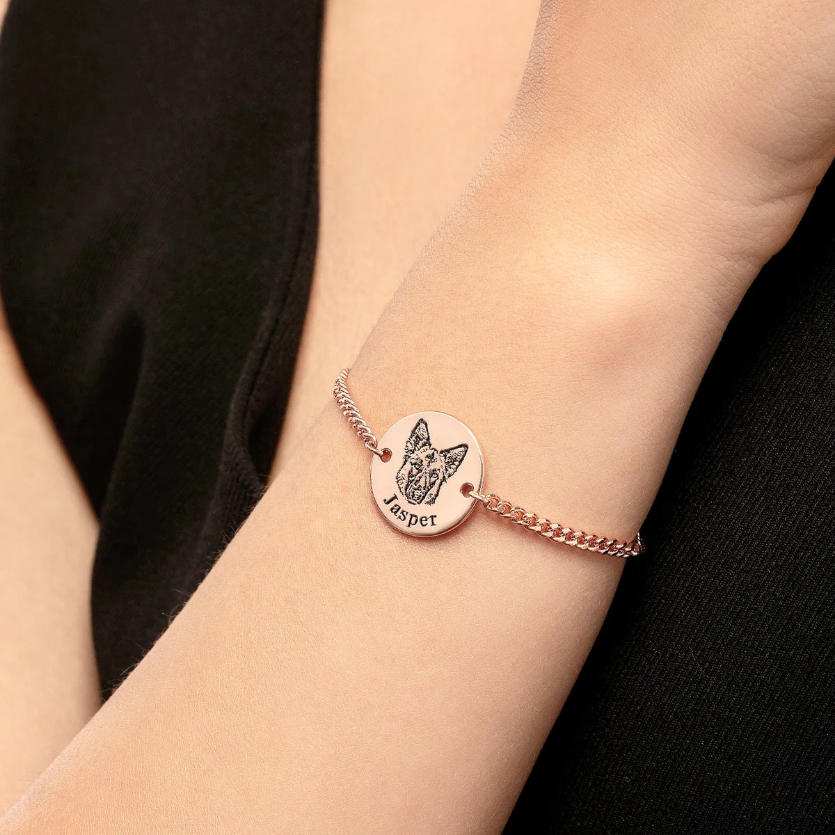 Bracelet Personnalisé Tête d'Animal