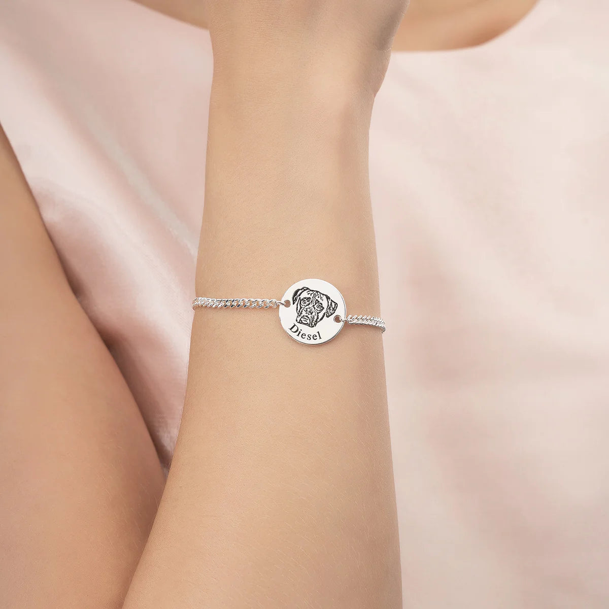 Bracelet Personnalisé Tête d'Animal