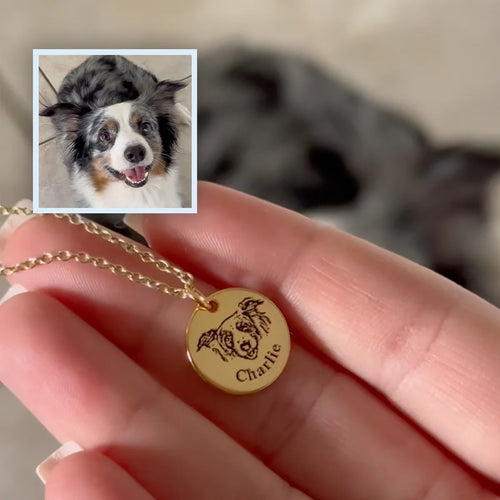 Collier Personnalisé Tête d'Animal
