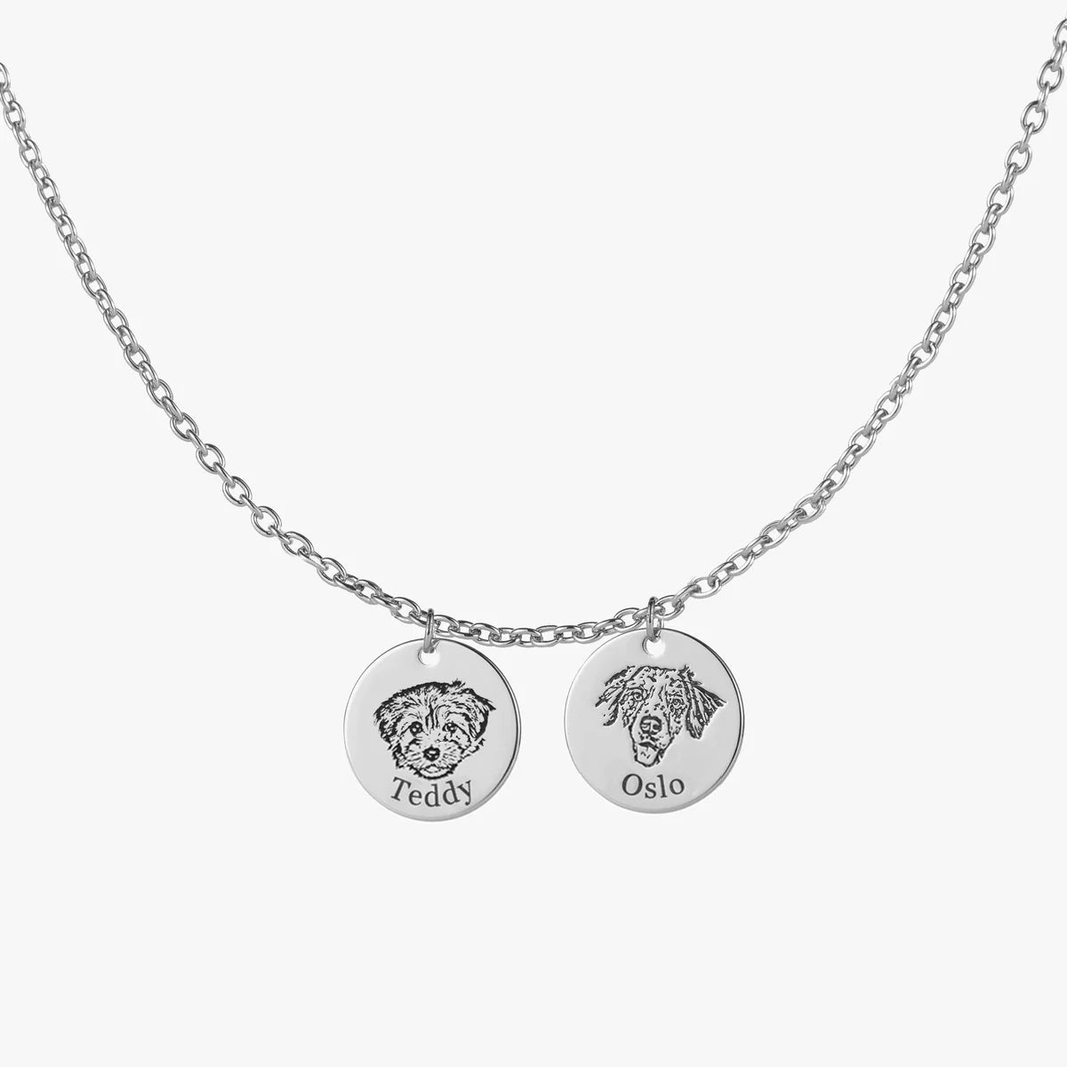 Collier Personnalisé Tête d'Animal