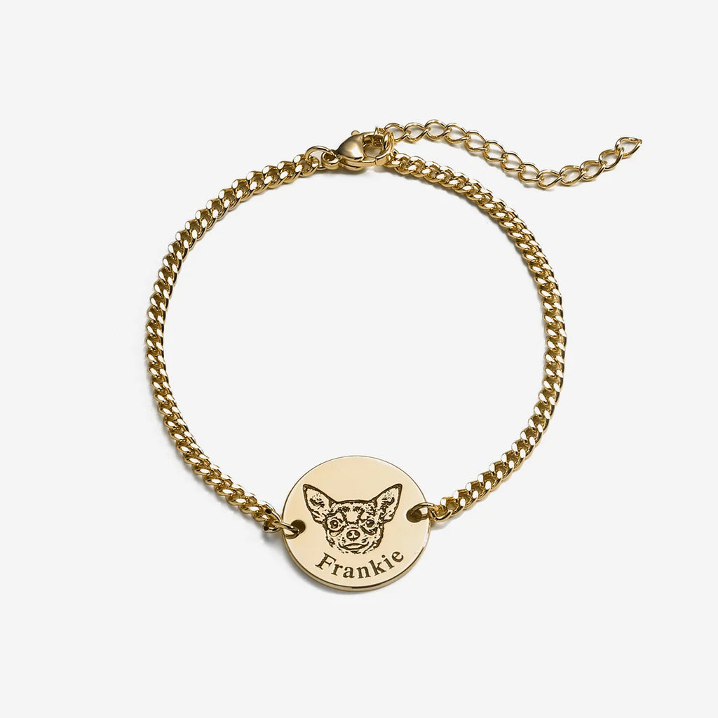 Bracelet Personnalisé Tête d'Animal